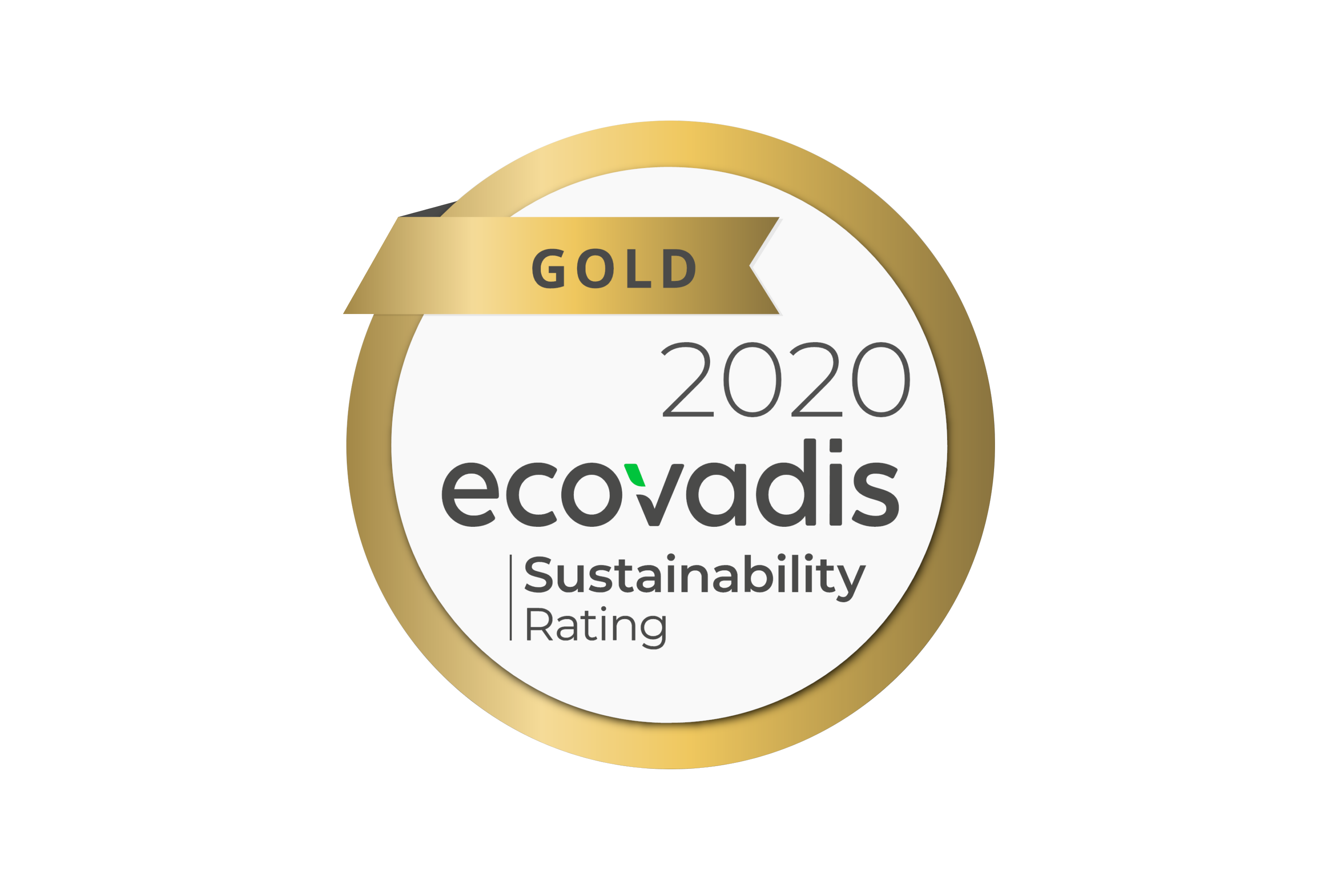 EcoVadis Gold label