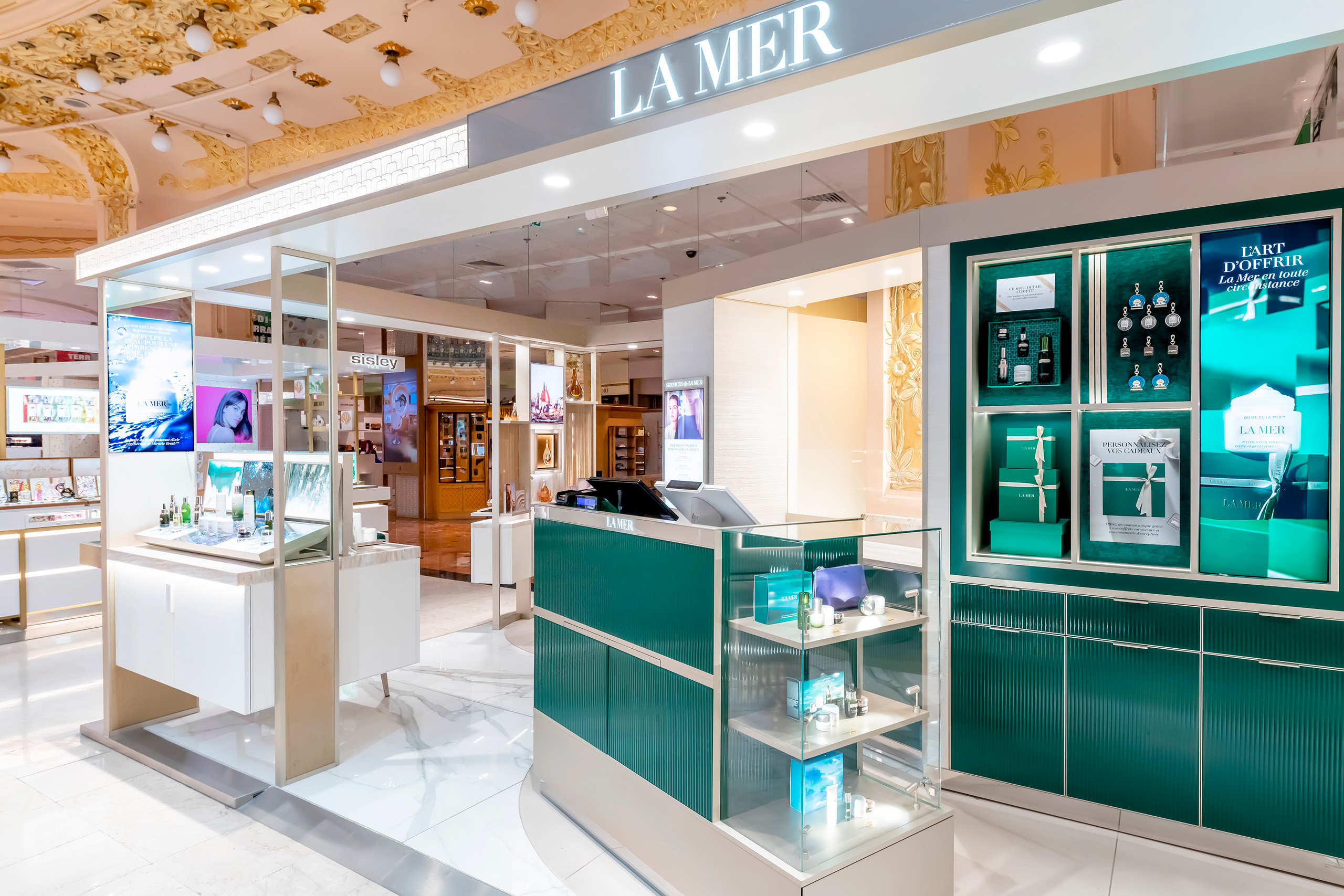 La Mer store at Galeries Lafayette Haussmann Paris