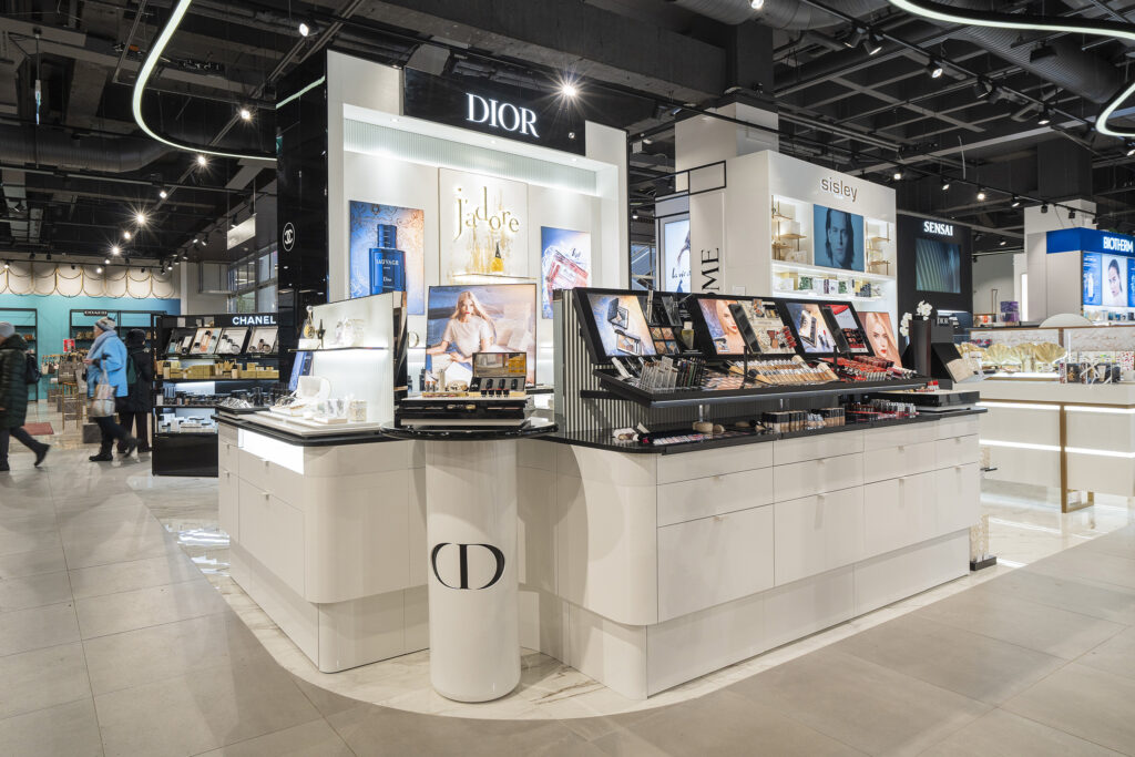 Dior store at Stockmann Turku Finland