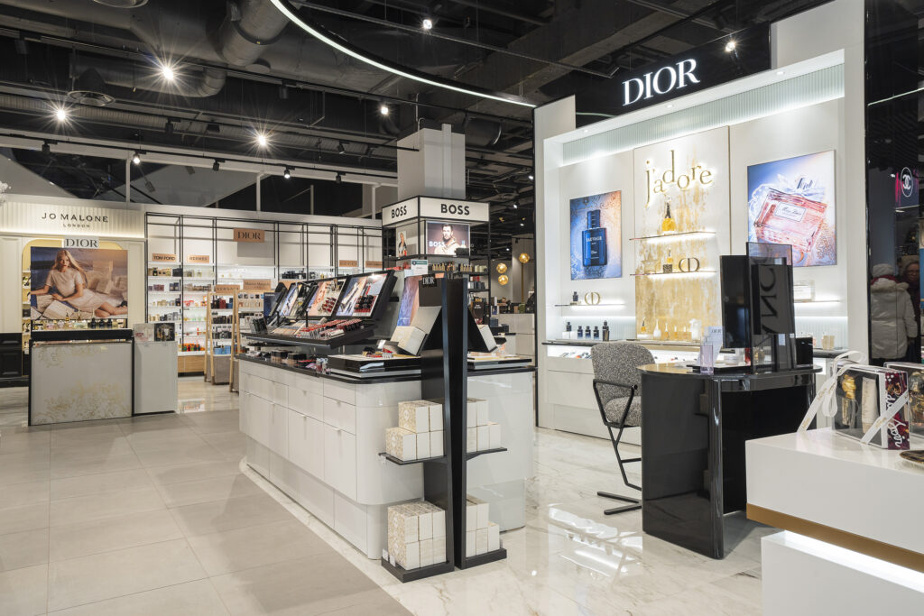 Dior store at Stockmann Turku Finland