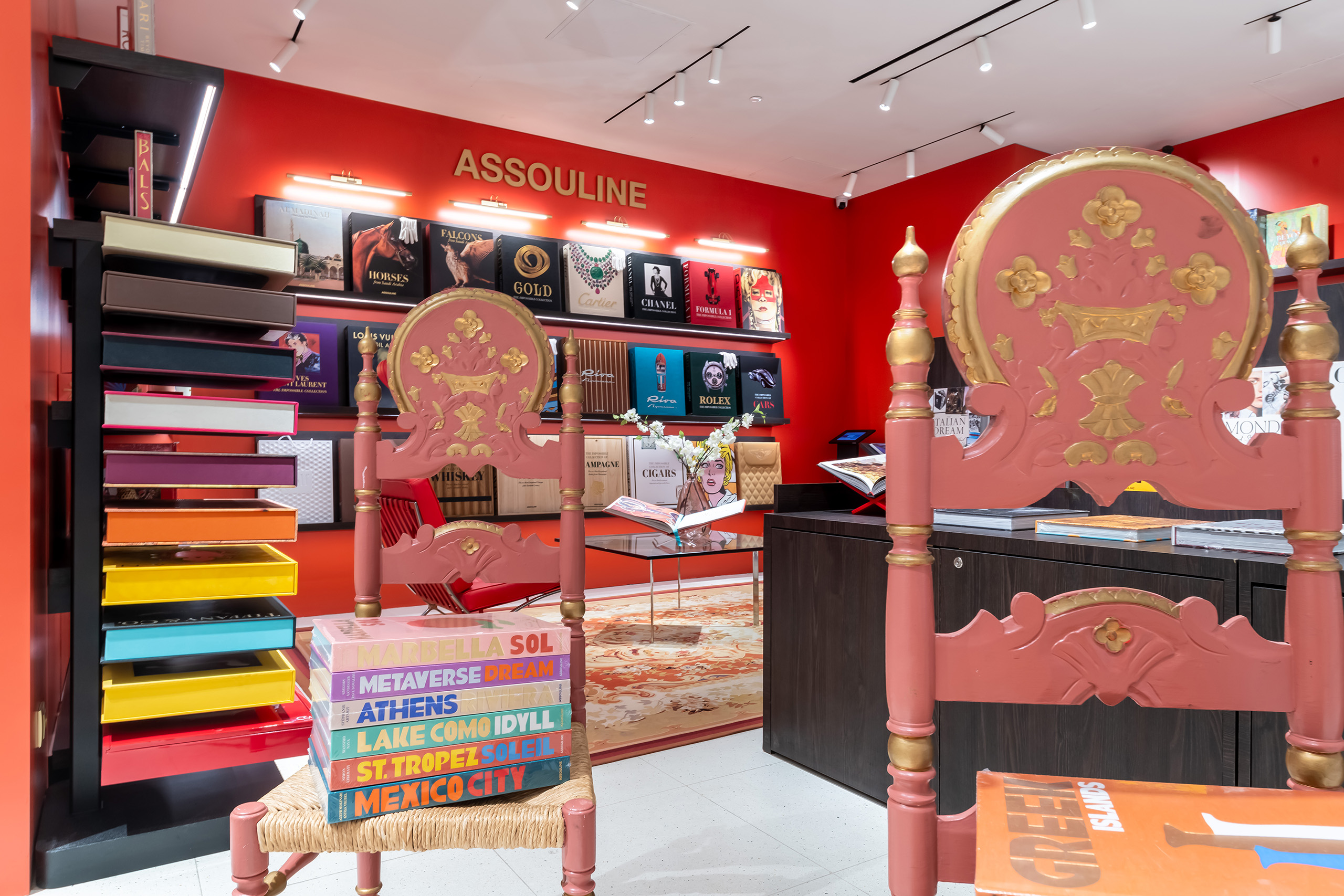 Assouline store at El Corte Inglés Castellana Madrid