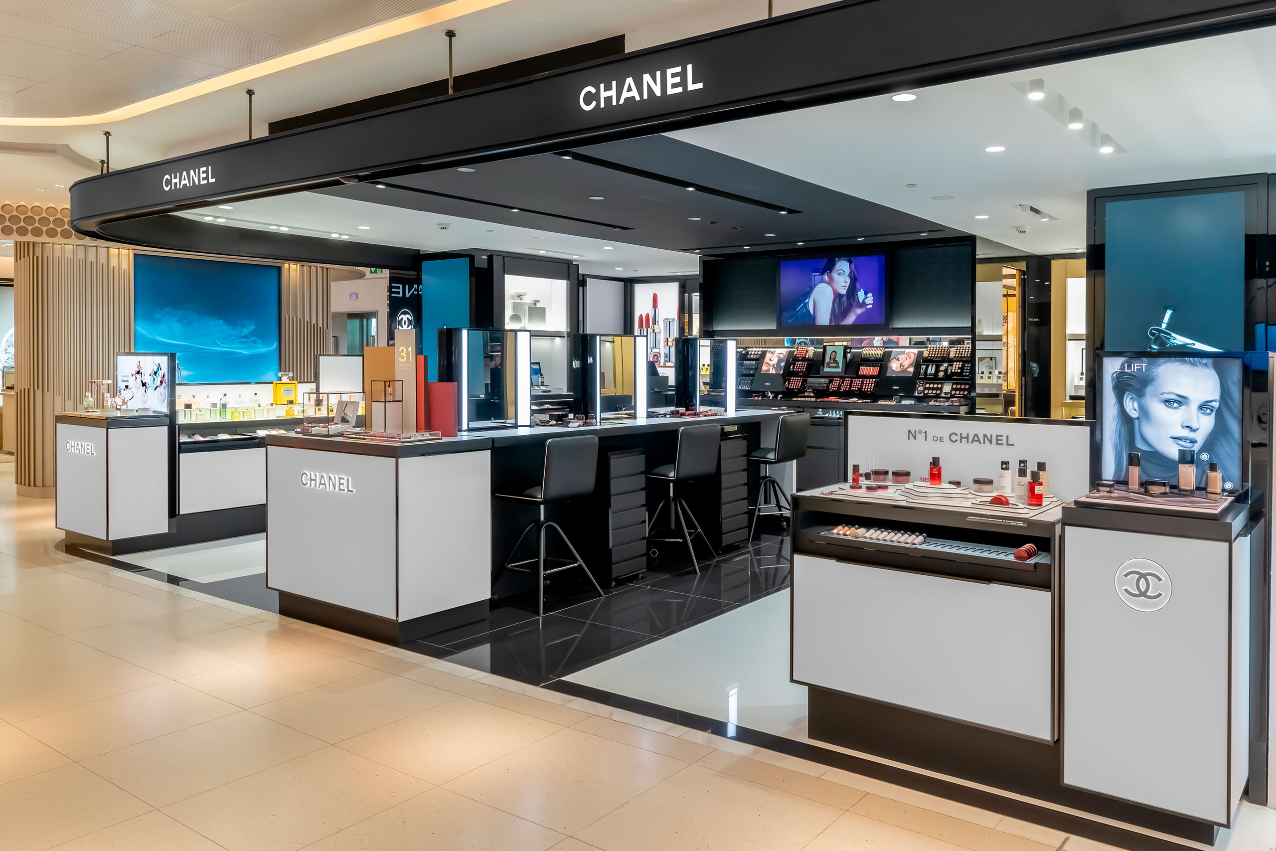 Chanel Store at El Corte Inglés Castellana Madrid