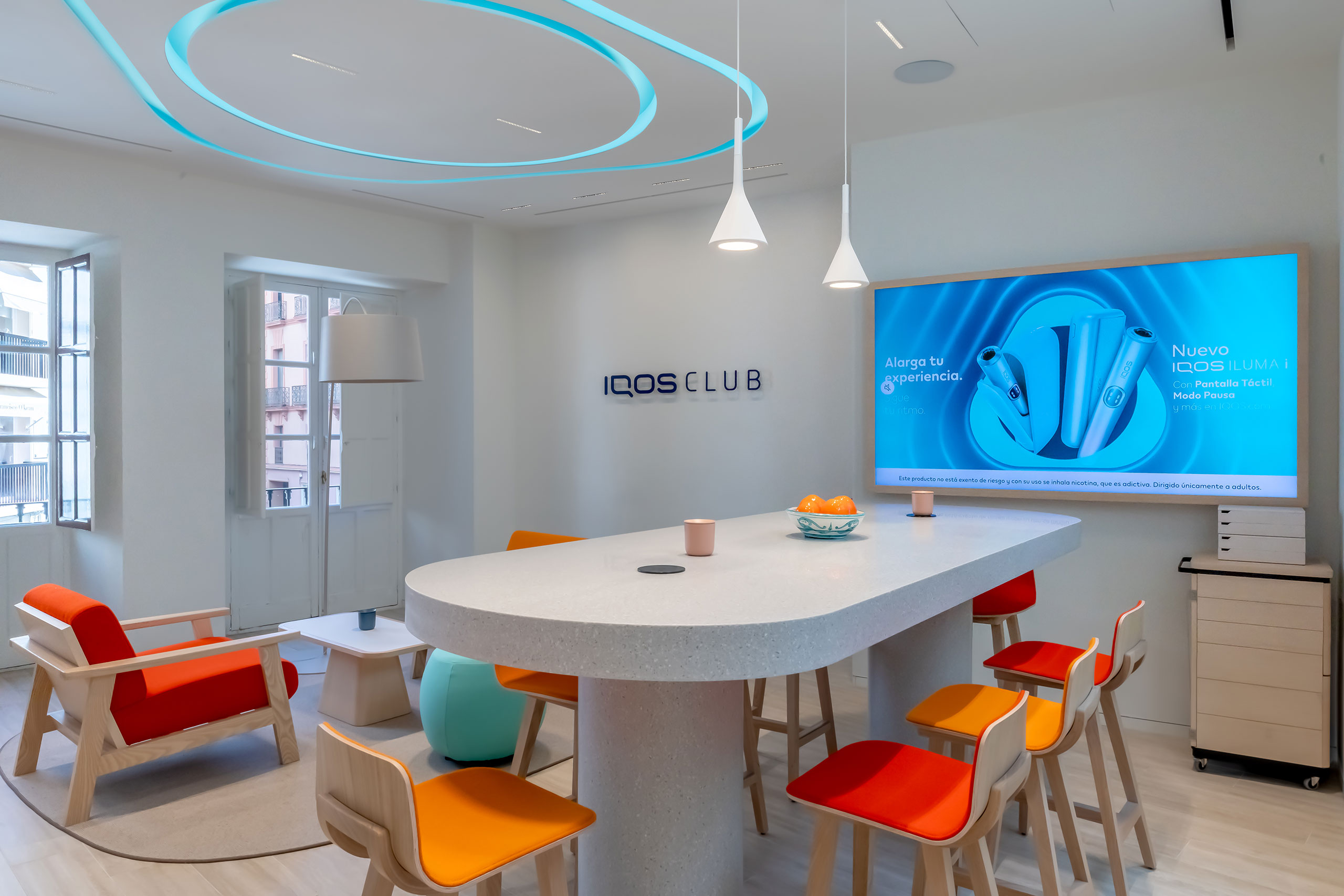 IQOS Boutique Seville furnished by TJC