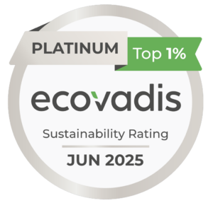 EcoVadis Platinum Medal 2025