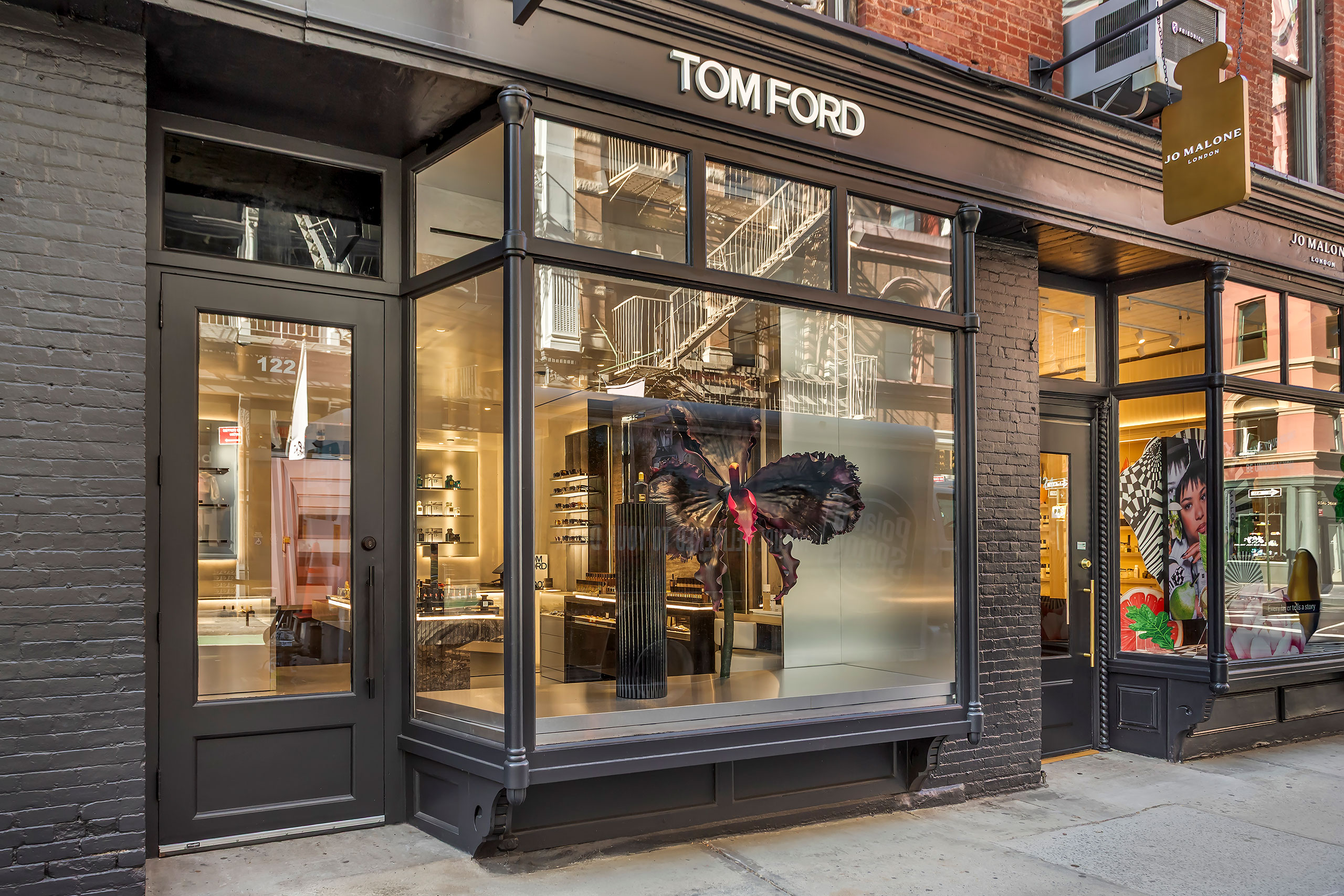 Tom Ford store at Prince St SoHo New York bulit by TJC