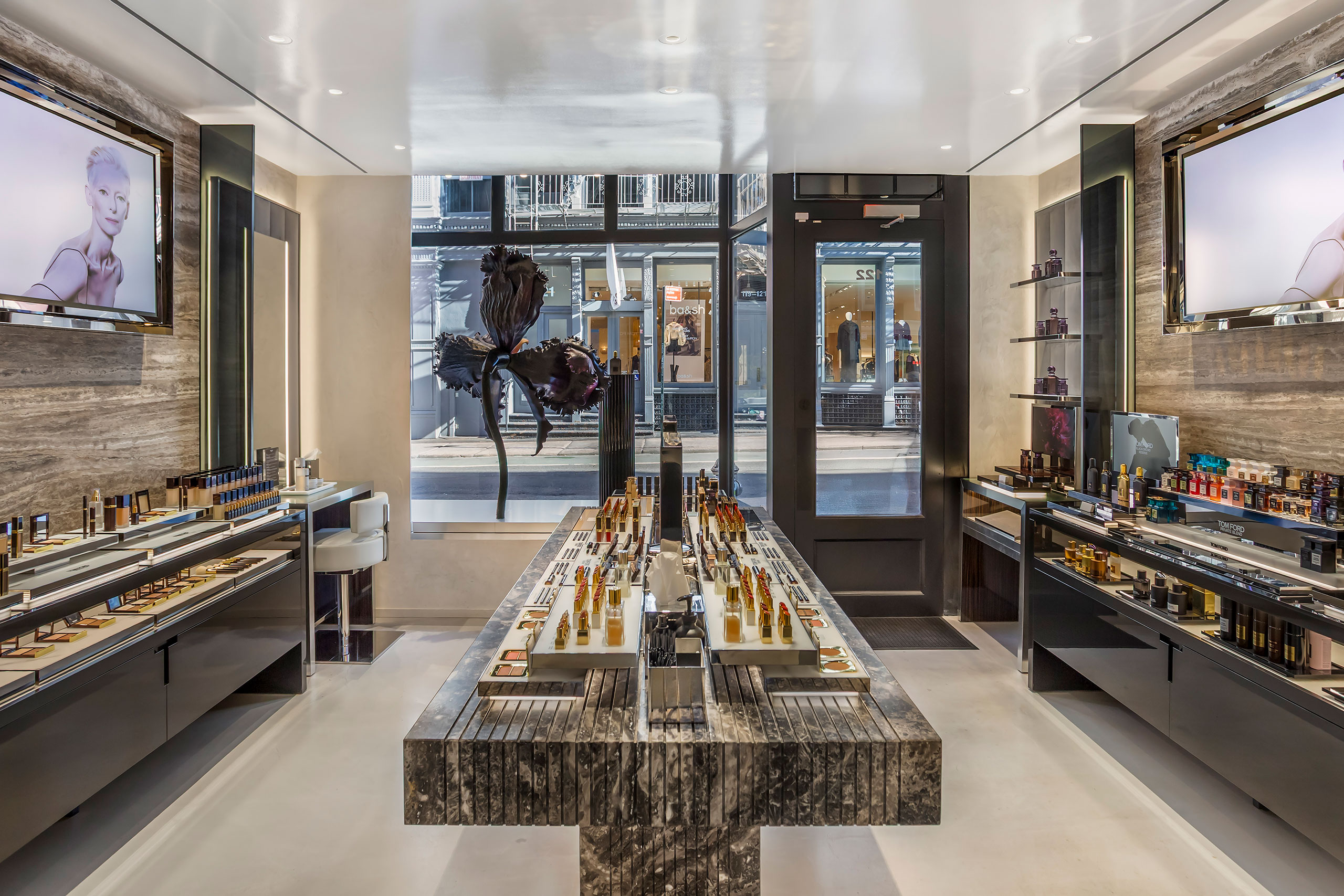 Tom Ford store at Prince St SoHo New York bulit by TJC