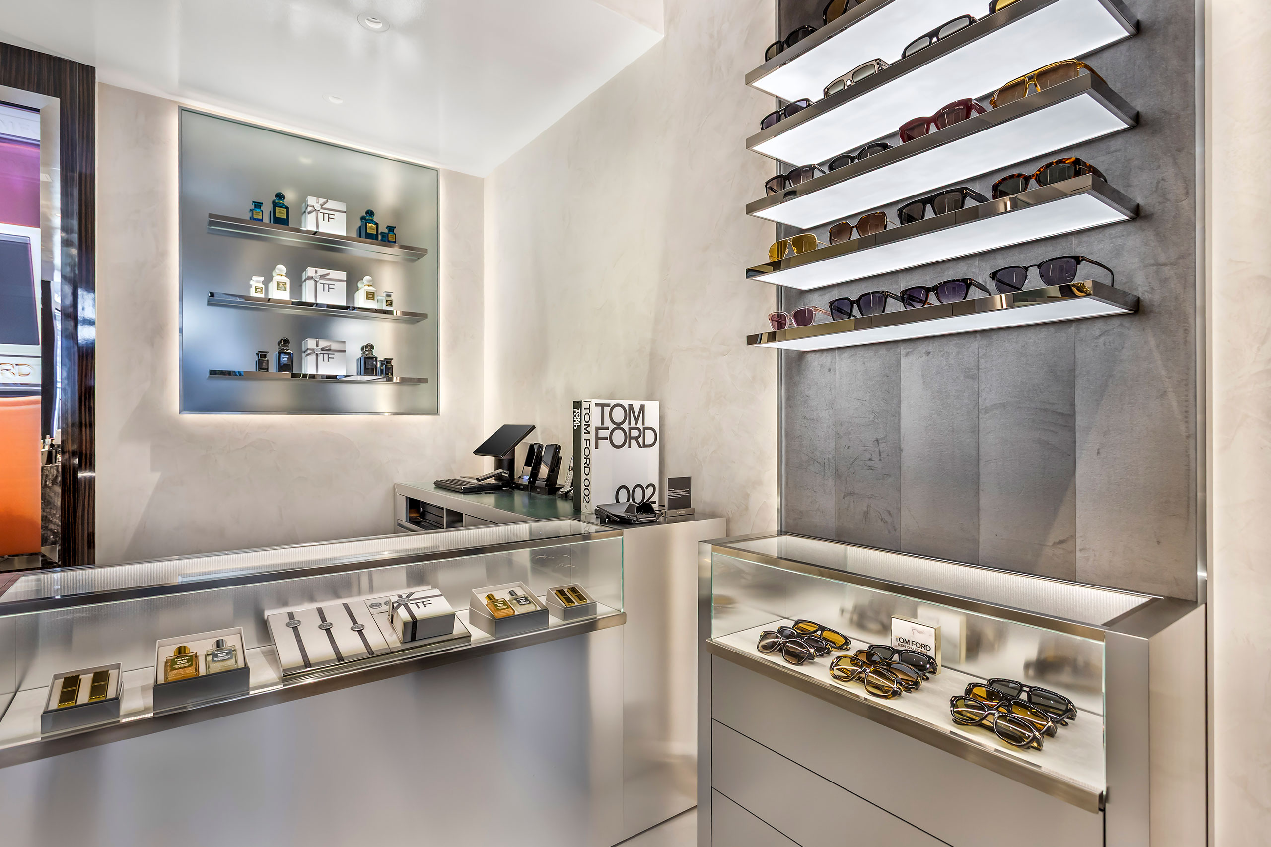 Tom Ford store at Prince St SoHo New York bulit by TJC